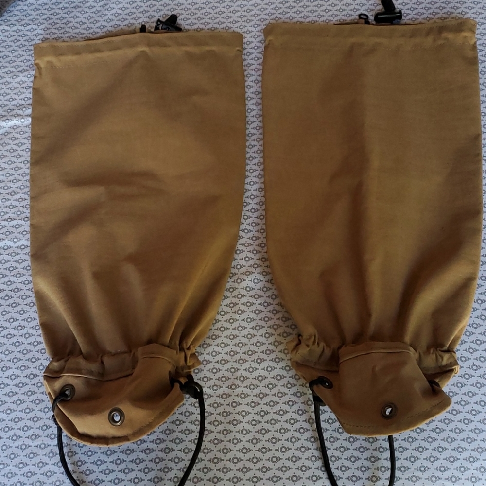 TurtleSkin Snake Gaiters in Khaki